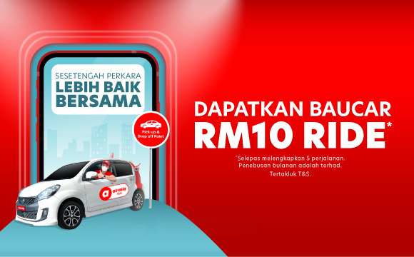 Ride sekitar bandar airasia promotion 2025