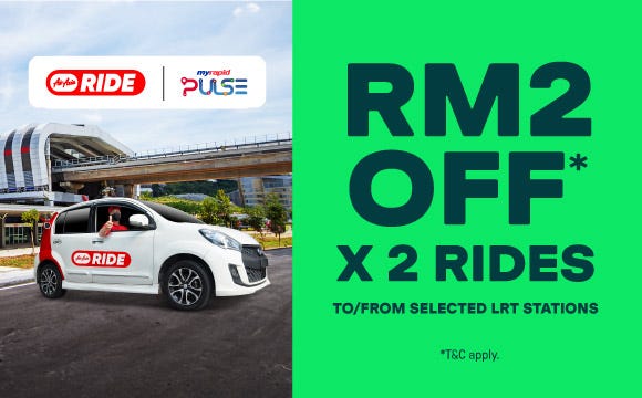 Zoom into RM2 OFF x 2 rides…
 airasia promotion 2025